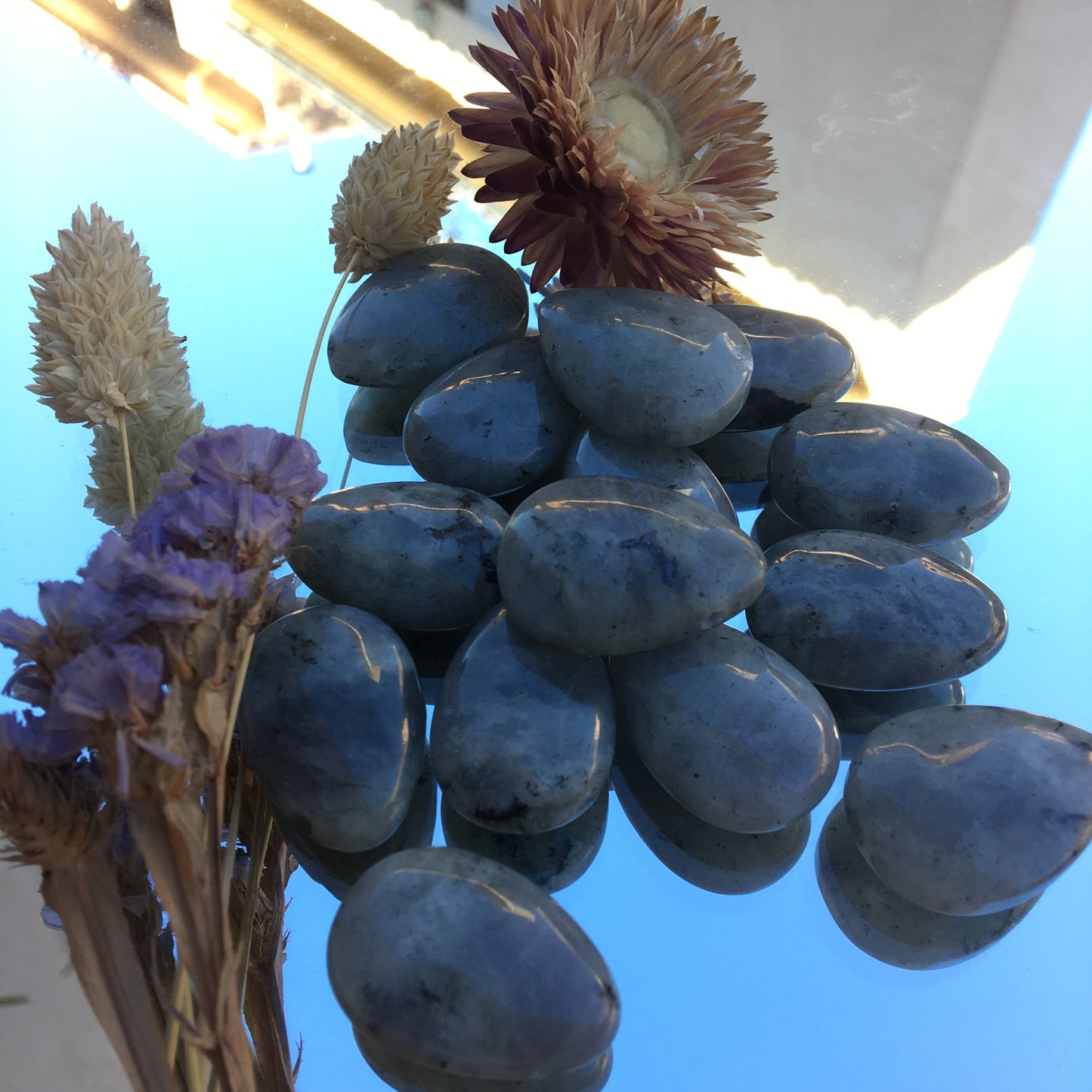 Pierre roulée de Labradorite
