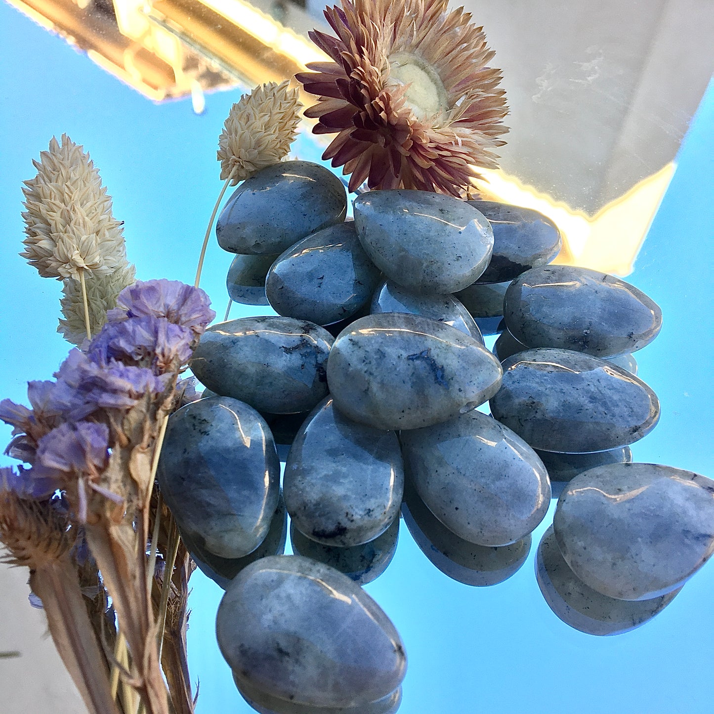 Pierre roulée de Labradorite