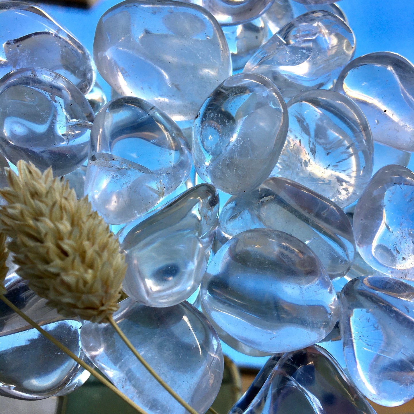 Pierre roulée de Cristal de Roche