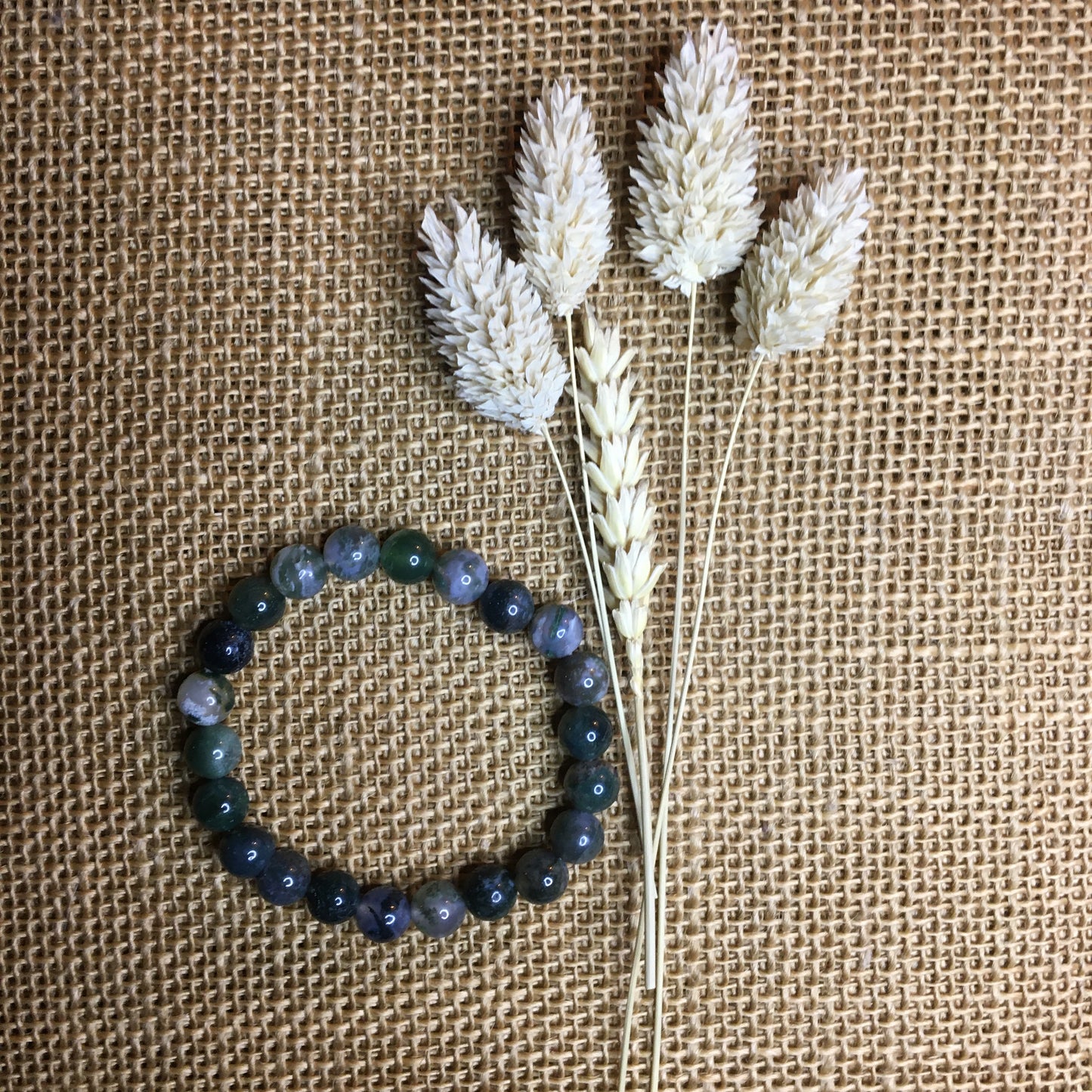 Bracelet Agate Mousse