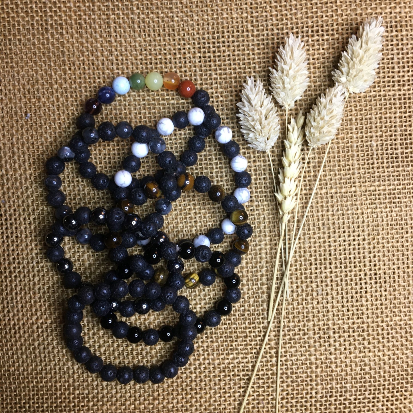 Bracelet Pierre de Lave