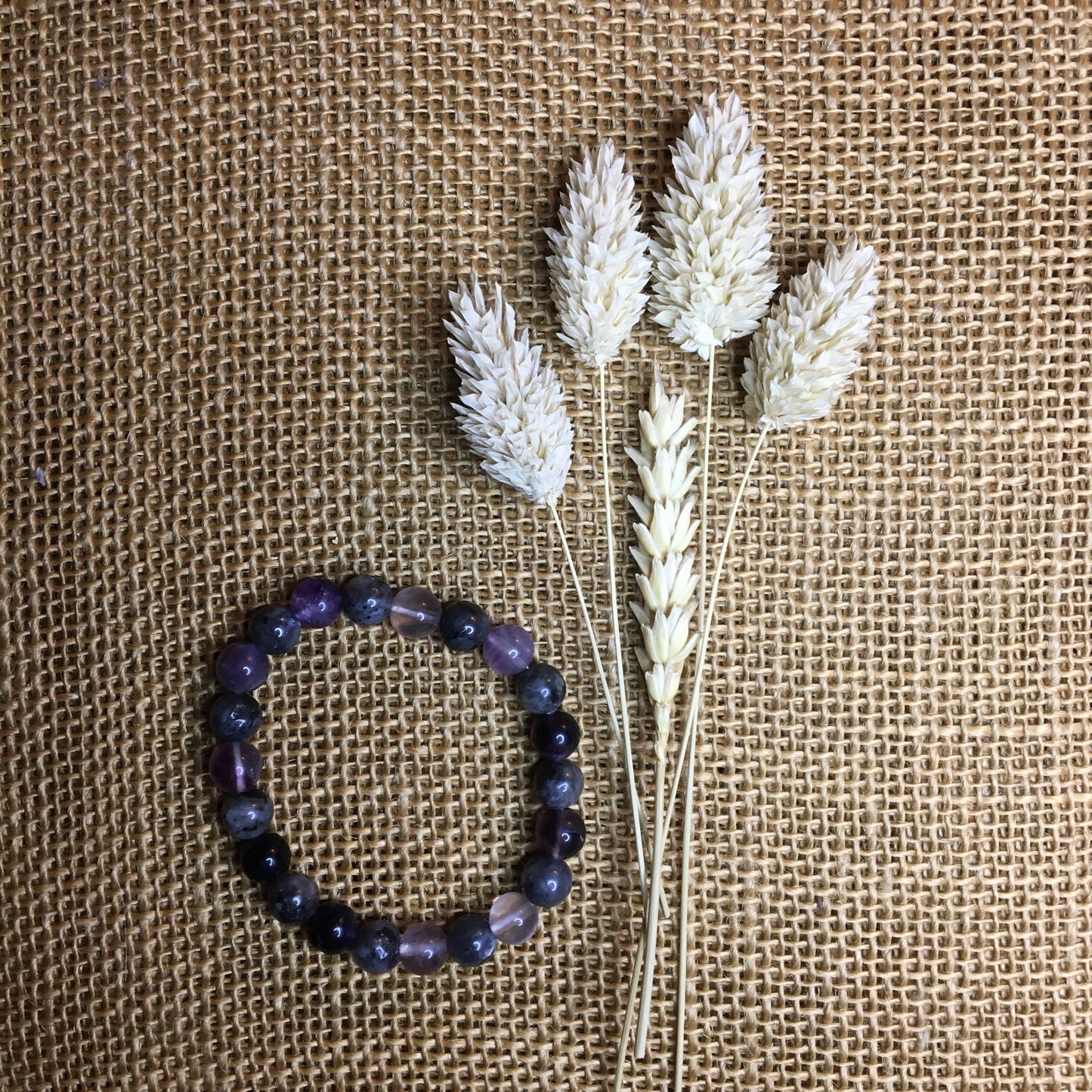 Bracelet Fluorite violette