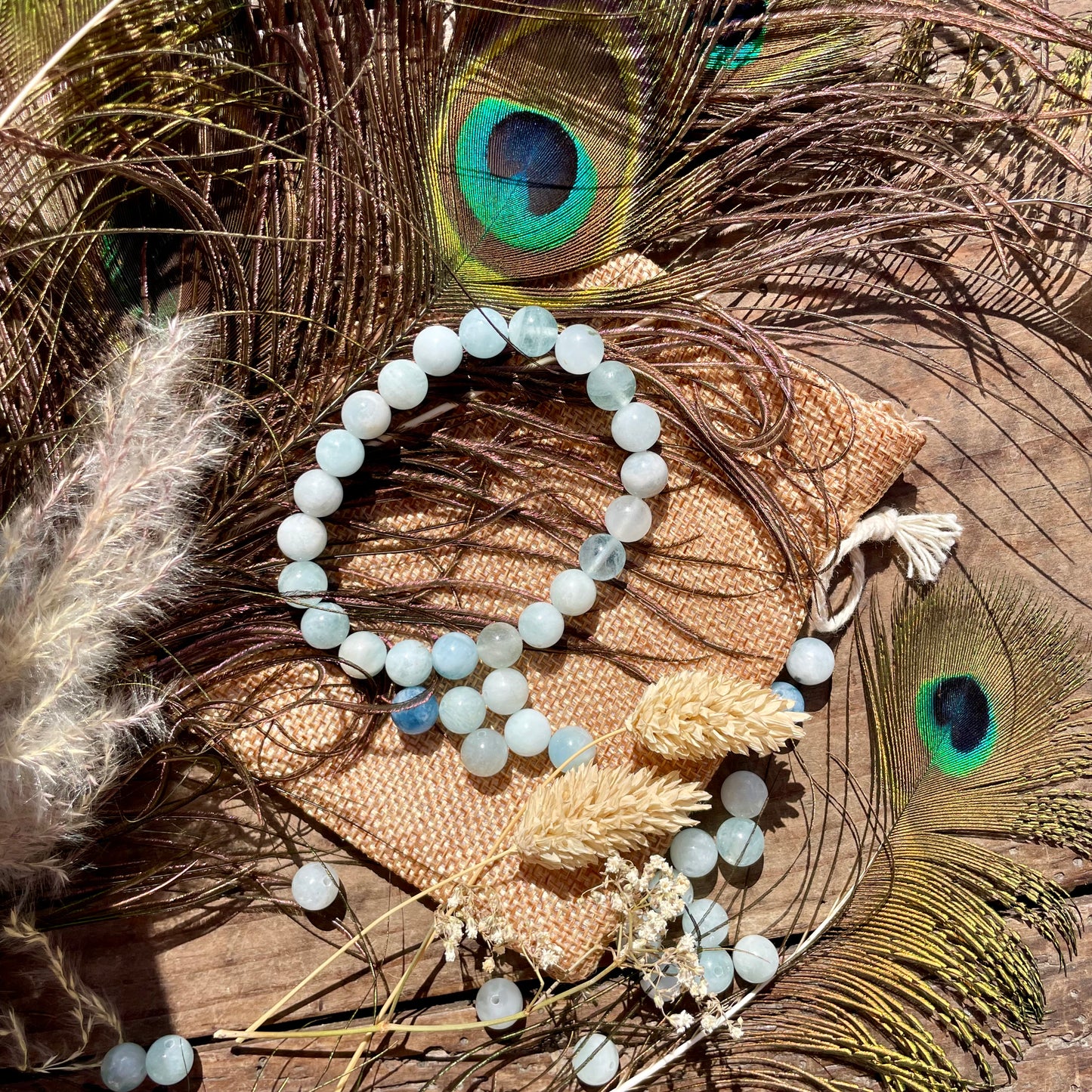 Bracelet Aigue marine