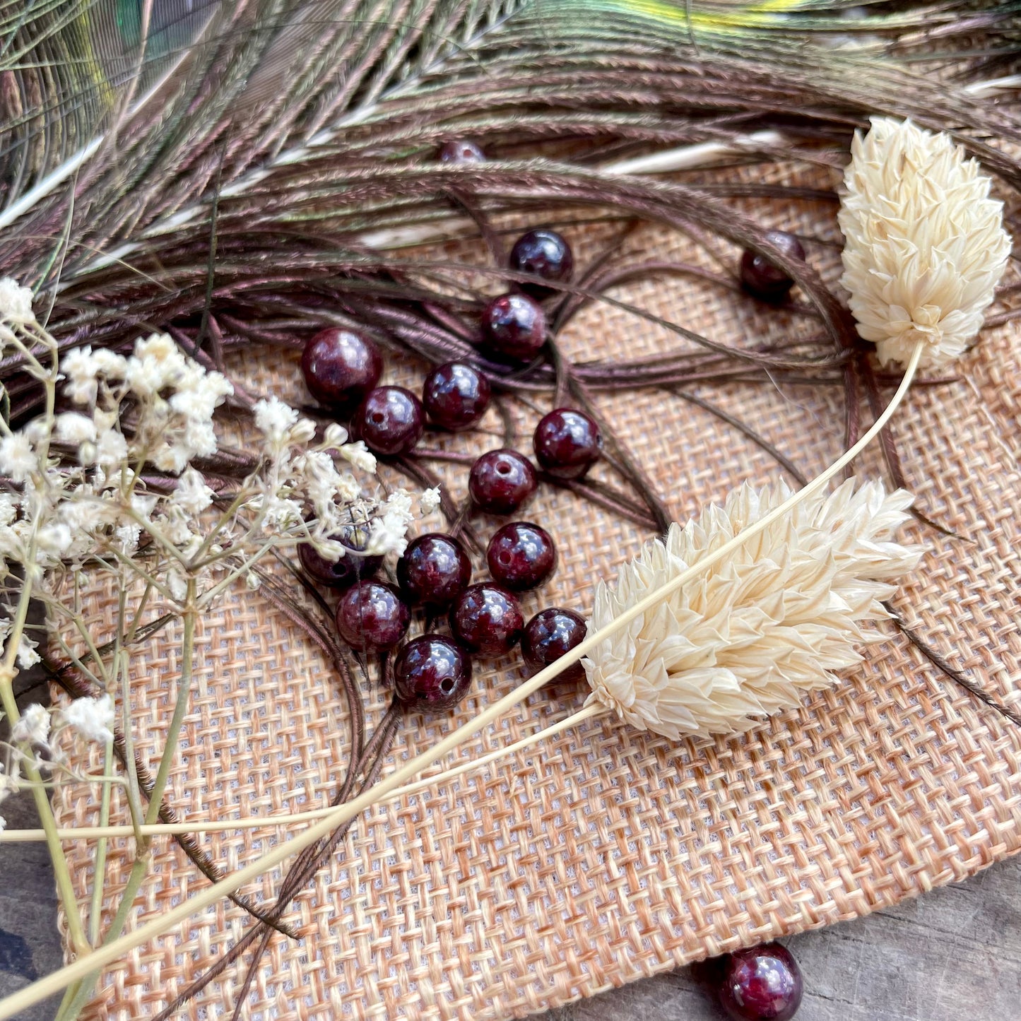 Bracelet grenat