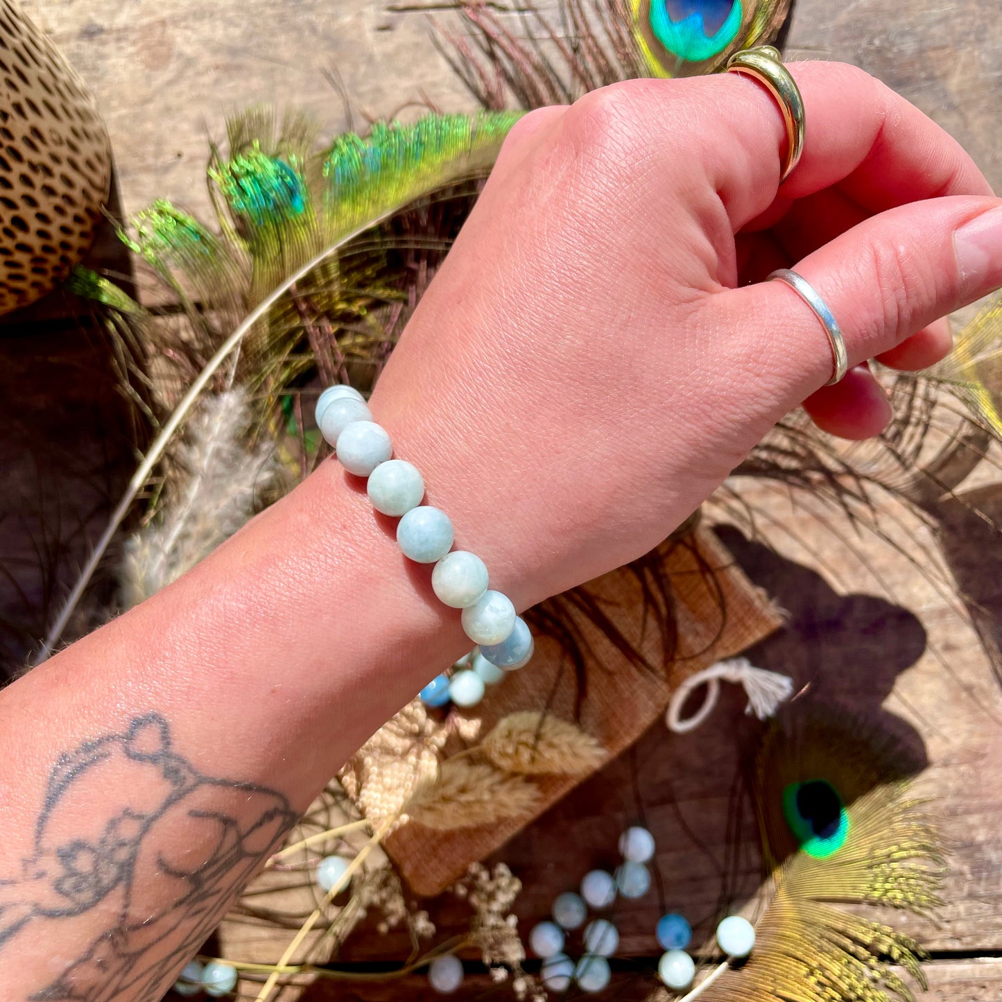 Bracelet Aigue marine