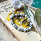 Howlite et Jaspe Dalmatien " Calme et concentration "