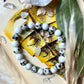 Howlite et Jaspe Dalmatien " Calme et concentration "