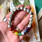 Bracelet 7 Chakras & Jaspe Dalmatien