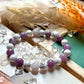 Howlite et Lépidolite" Calme  "