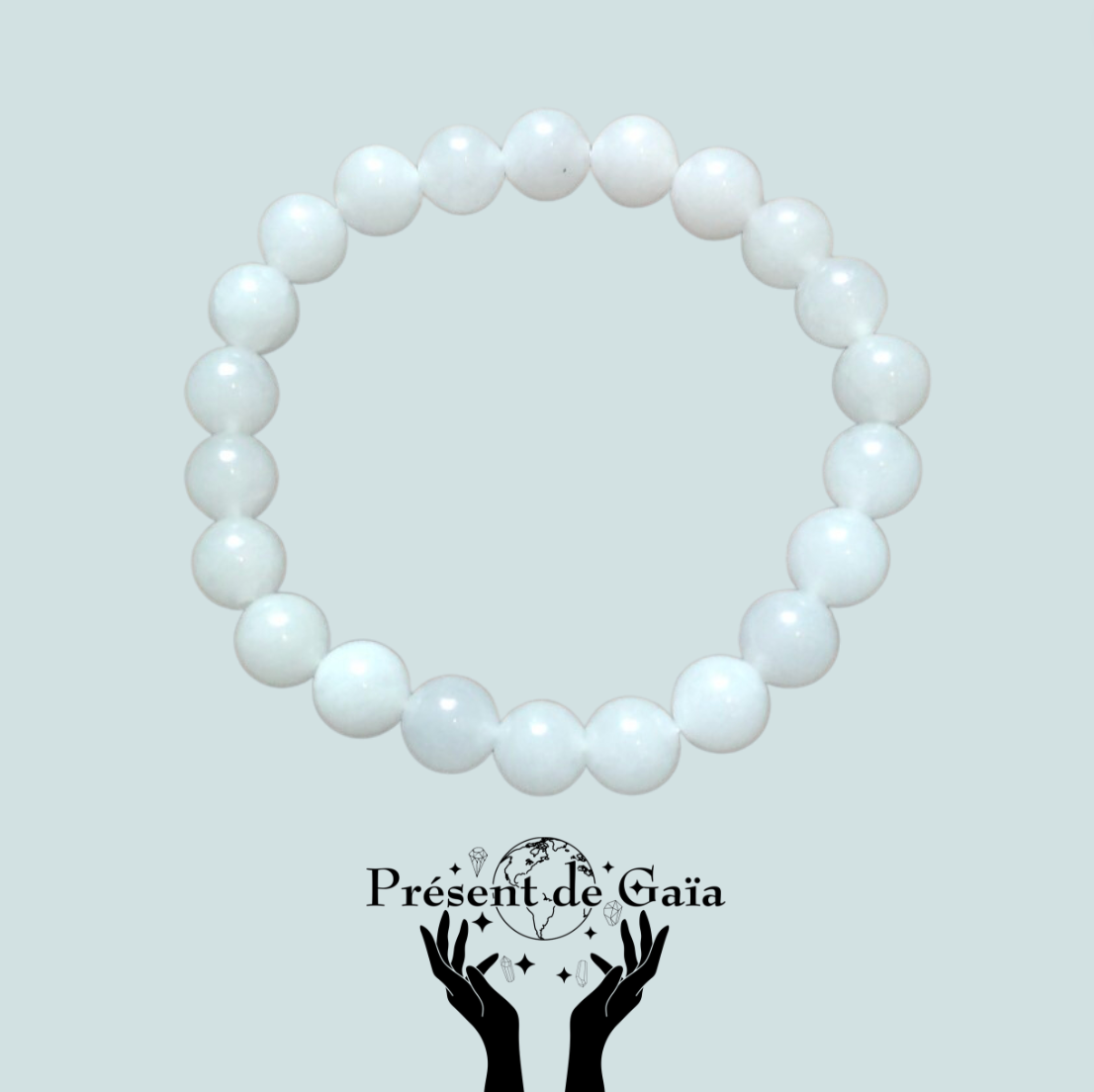 Bracelet Jade blanc