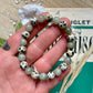 Labradorite et Jaspe Dalmatien