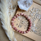 Hématite et Rhodonite " Apaisement et Amour "