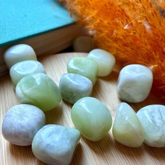 Pierre roulée Jade Vert