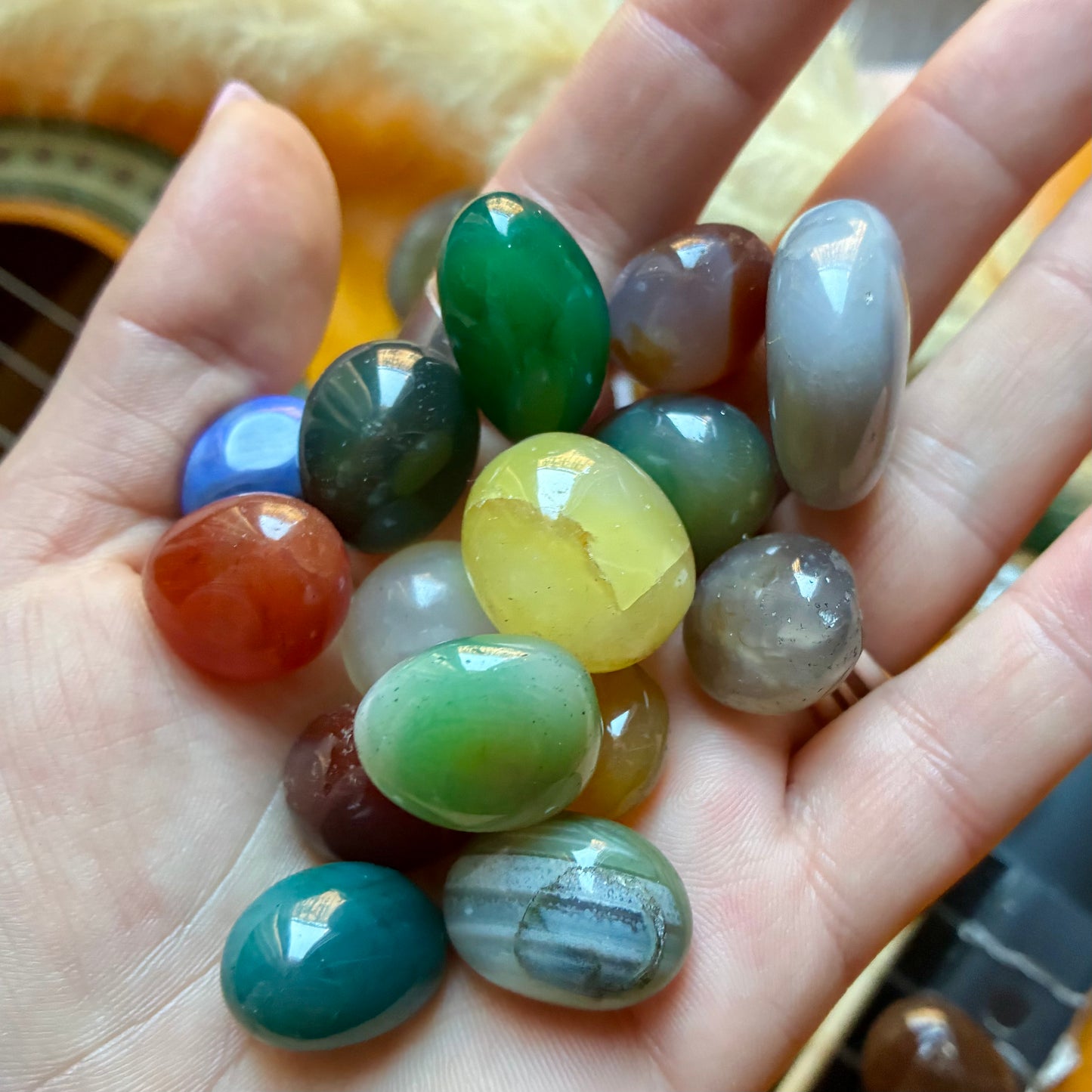 Pierre roulée Agate Indienne