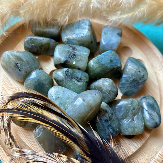 Pierre roulée de Labradorite