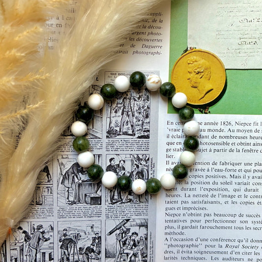 Magnésite et Jade Vert " detox "