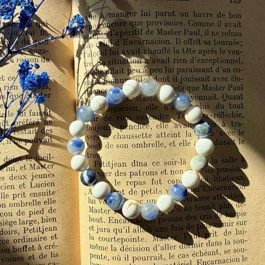 Magnésite et Sodalite "confiance"