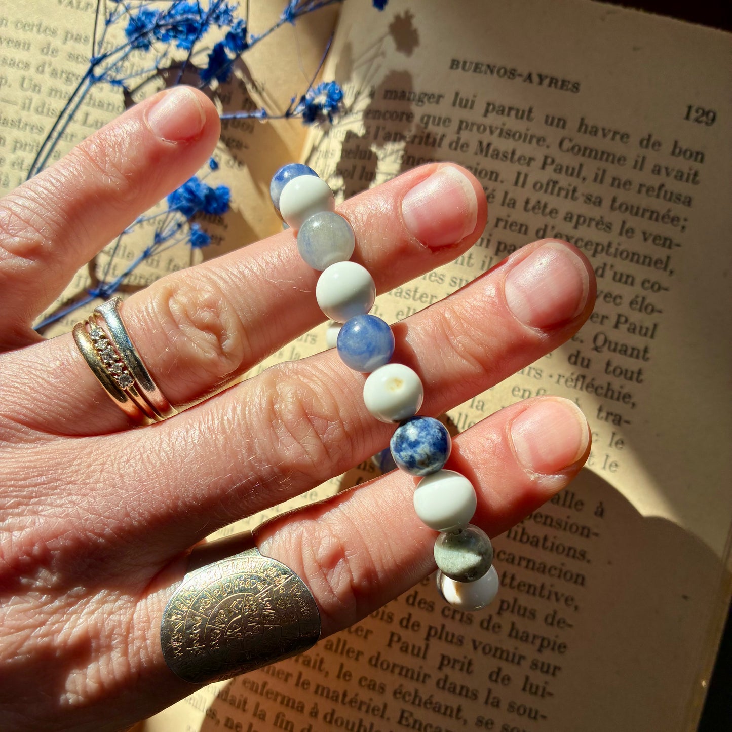 Magnésite et Sodalite "confiance"