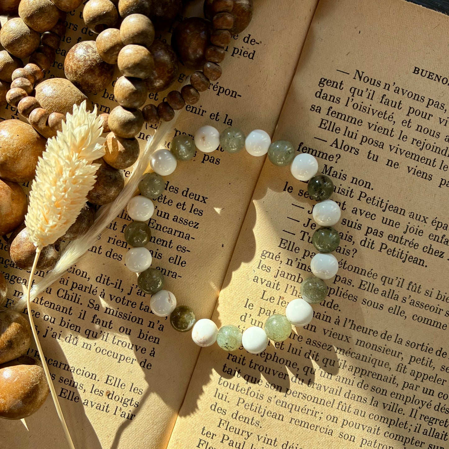 Magnésite et Labradorite "Protection "