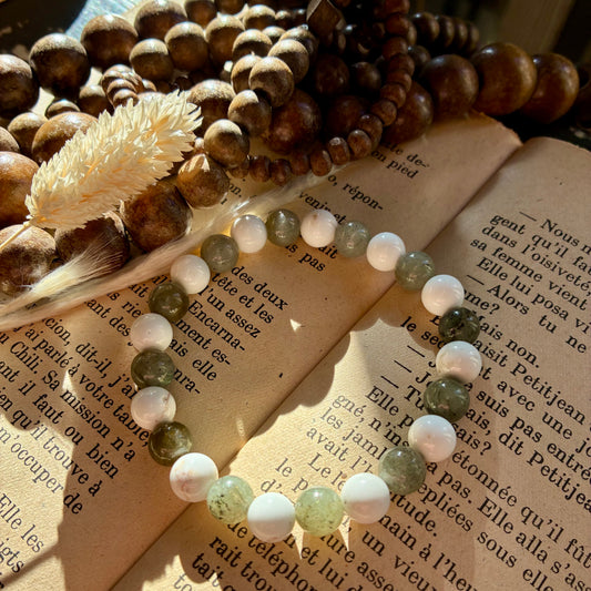 Magnésite et Labradorite "Protection "