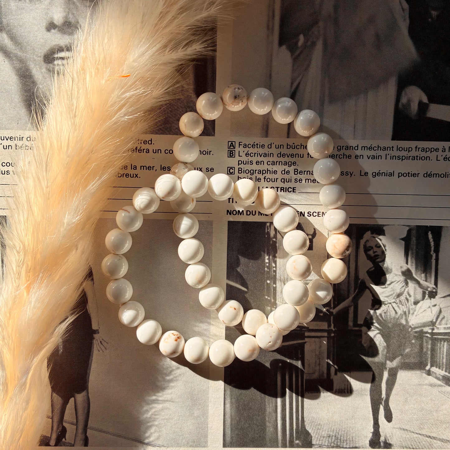Bracelet Magnésite