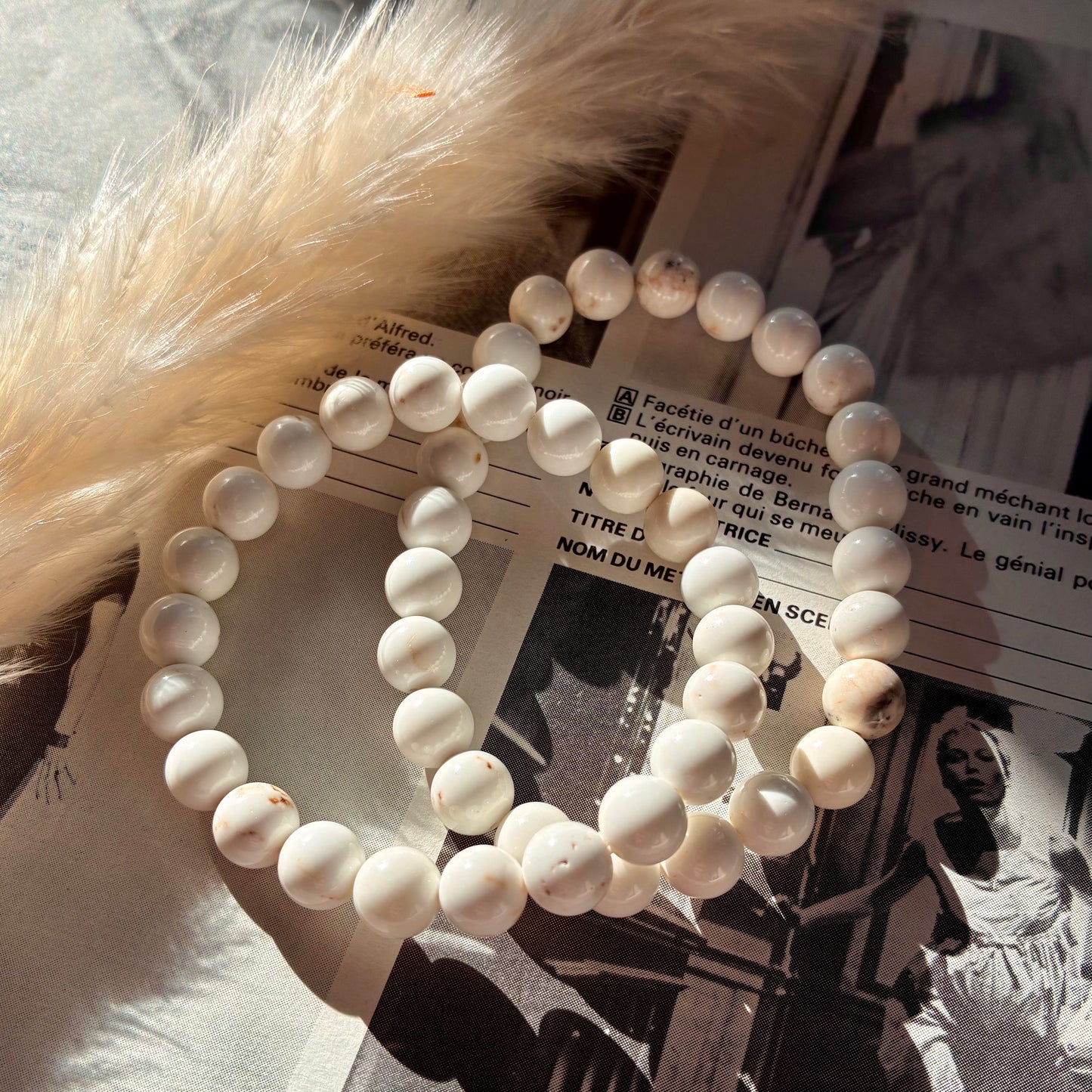 Bracelet Magnésite