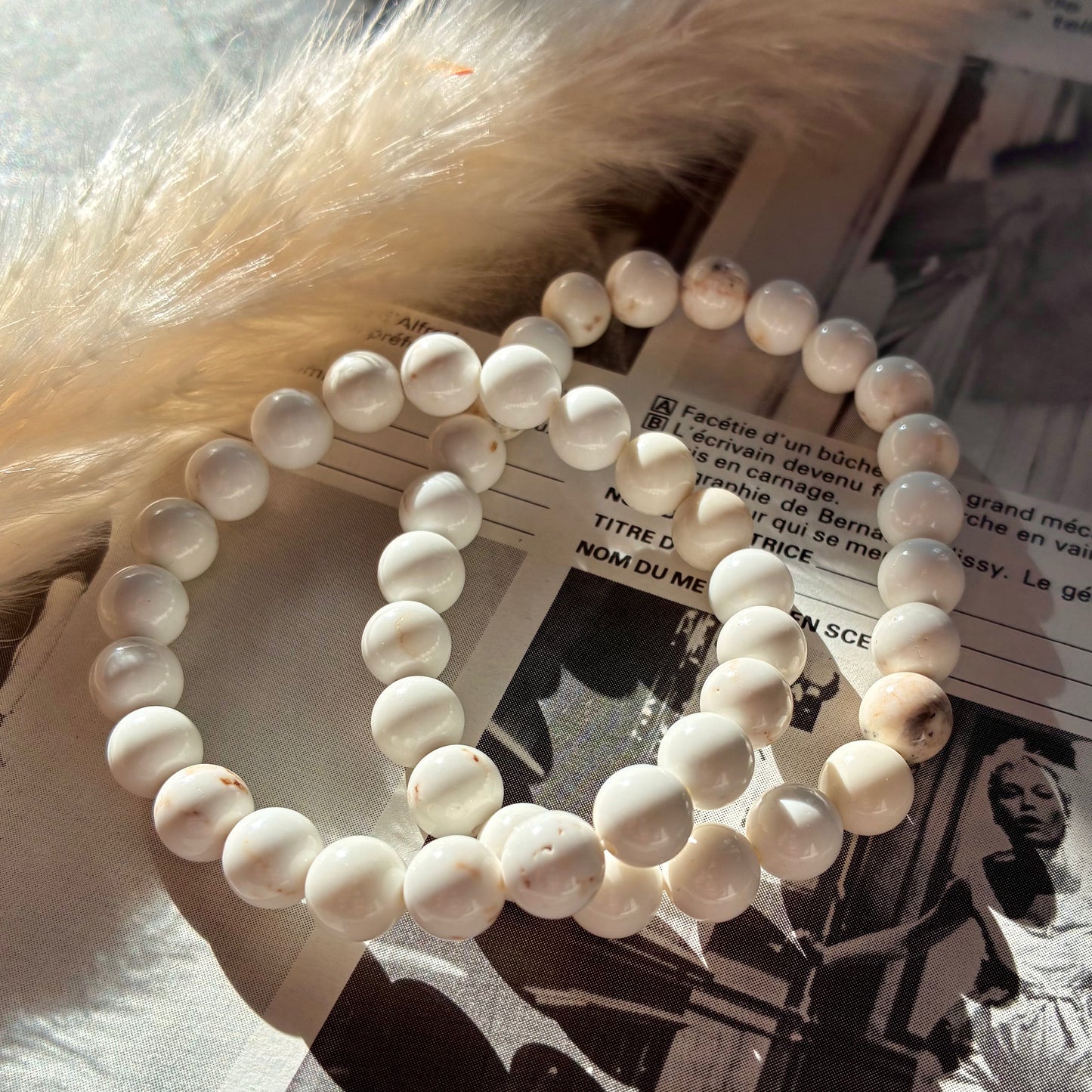 Bracelet Magnésite