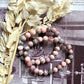 Bracelet Jaspe zèbre " Sérénité Vitalisante "