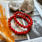 Bracelet Cinabre "Pierre des marchands"