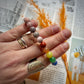 Bracelet 7 Chakras Jaspe Zèbre