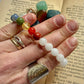 Bracelet 7 Chakras Jade blanc