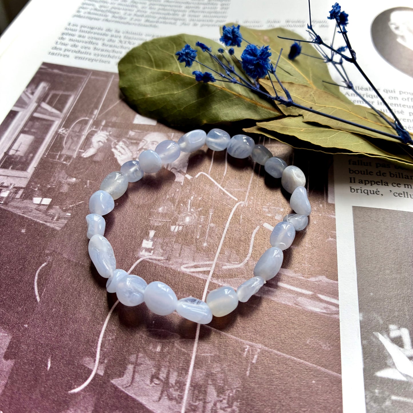 Bracelet Calcédoine