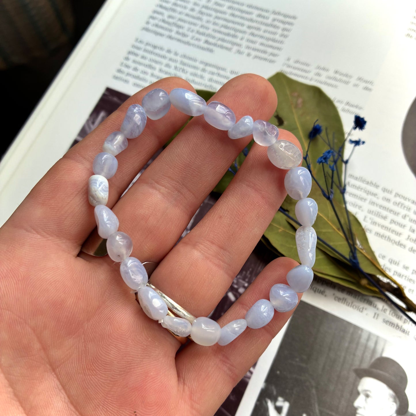 Bracelet Calcédoine