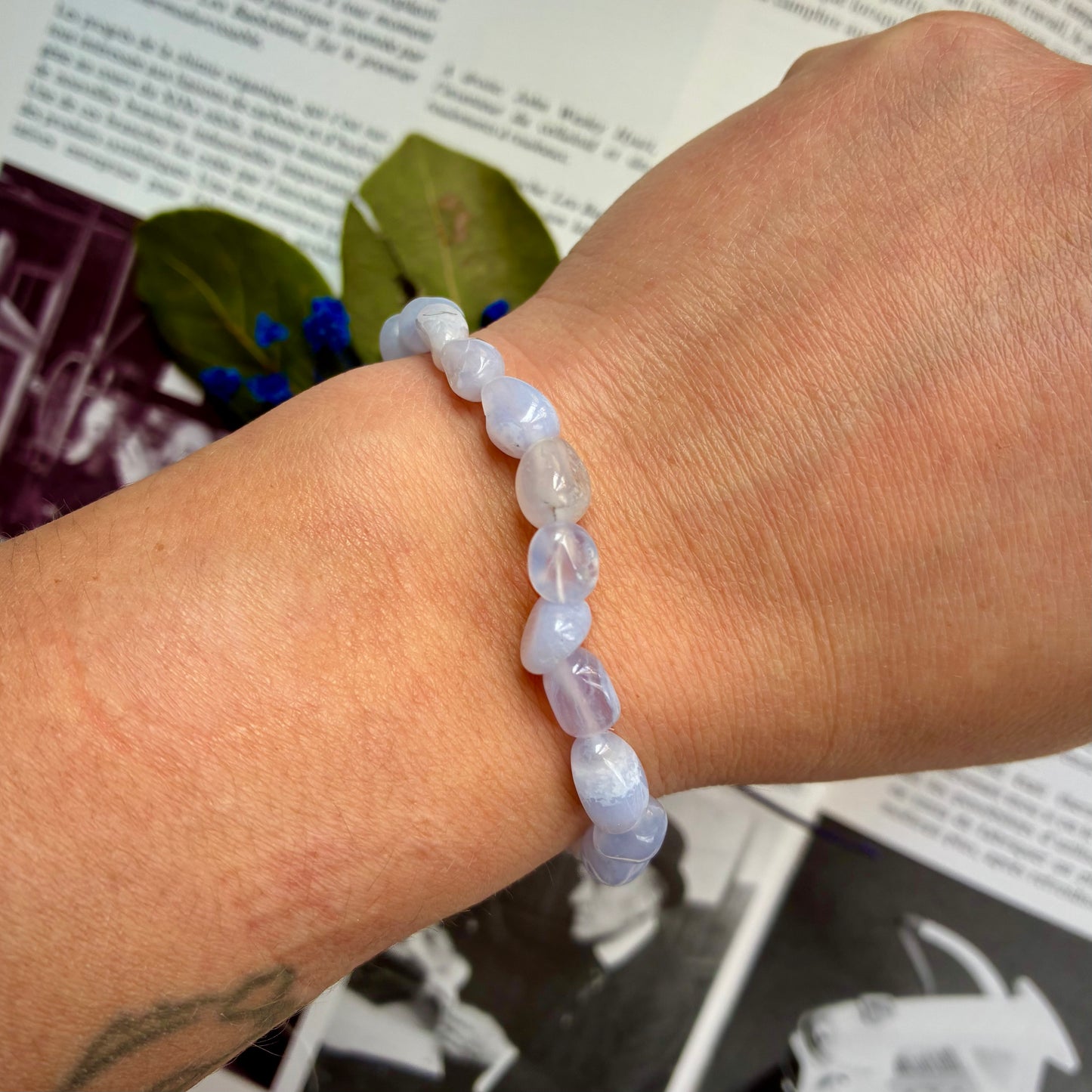 Bracelet Calcédoine