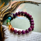 Bracelet 7 Chakras Kunzite
