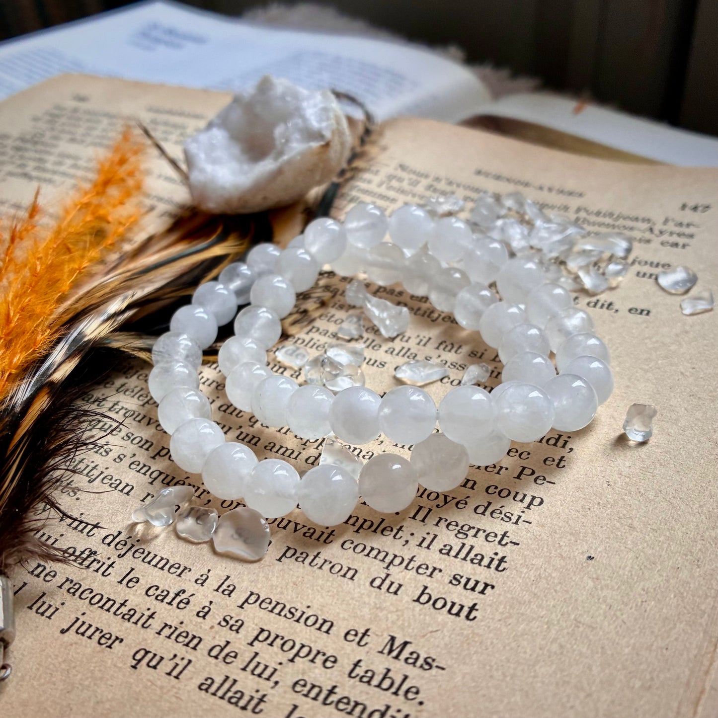 Bracelet Jade blanc