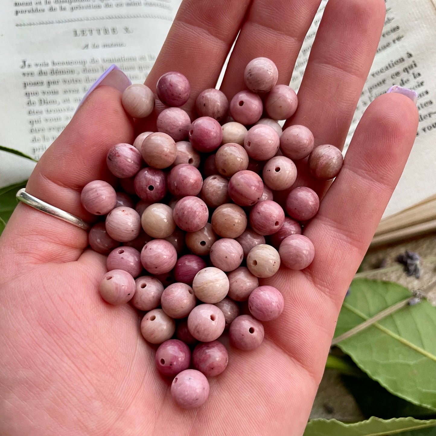 Perle Rhodonite