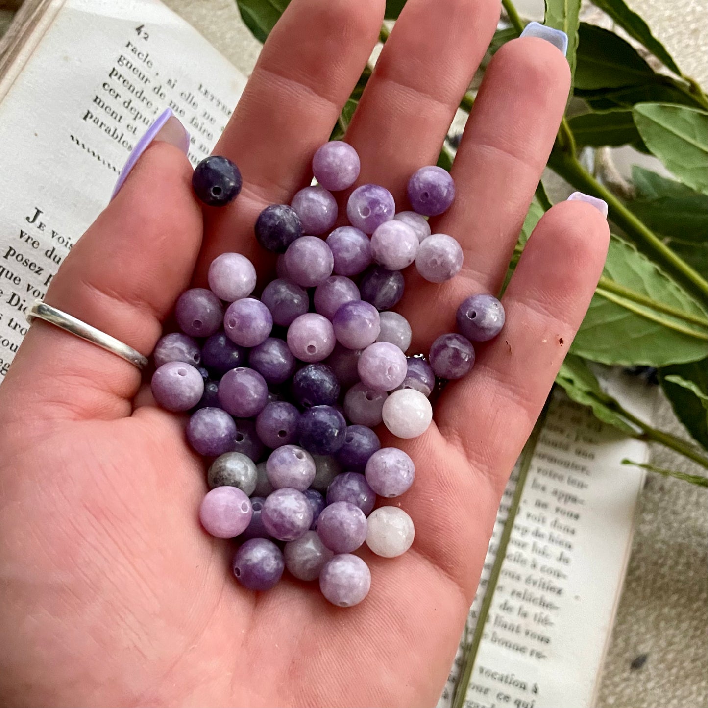 Perle Lépidolite