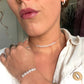 Coffret "Perles Suspendues" Quartz blanc