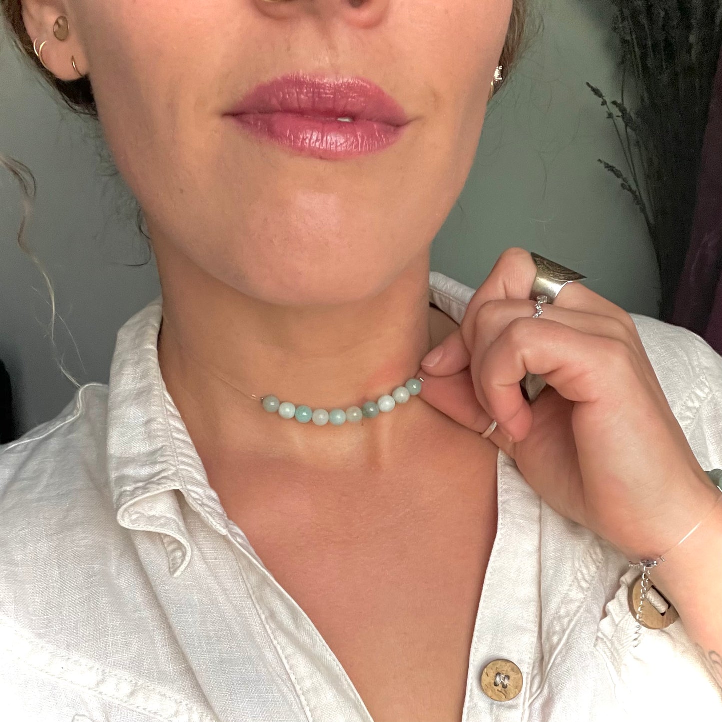 Coffret "Perles Suspendues" Amazonite