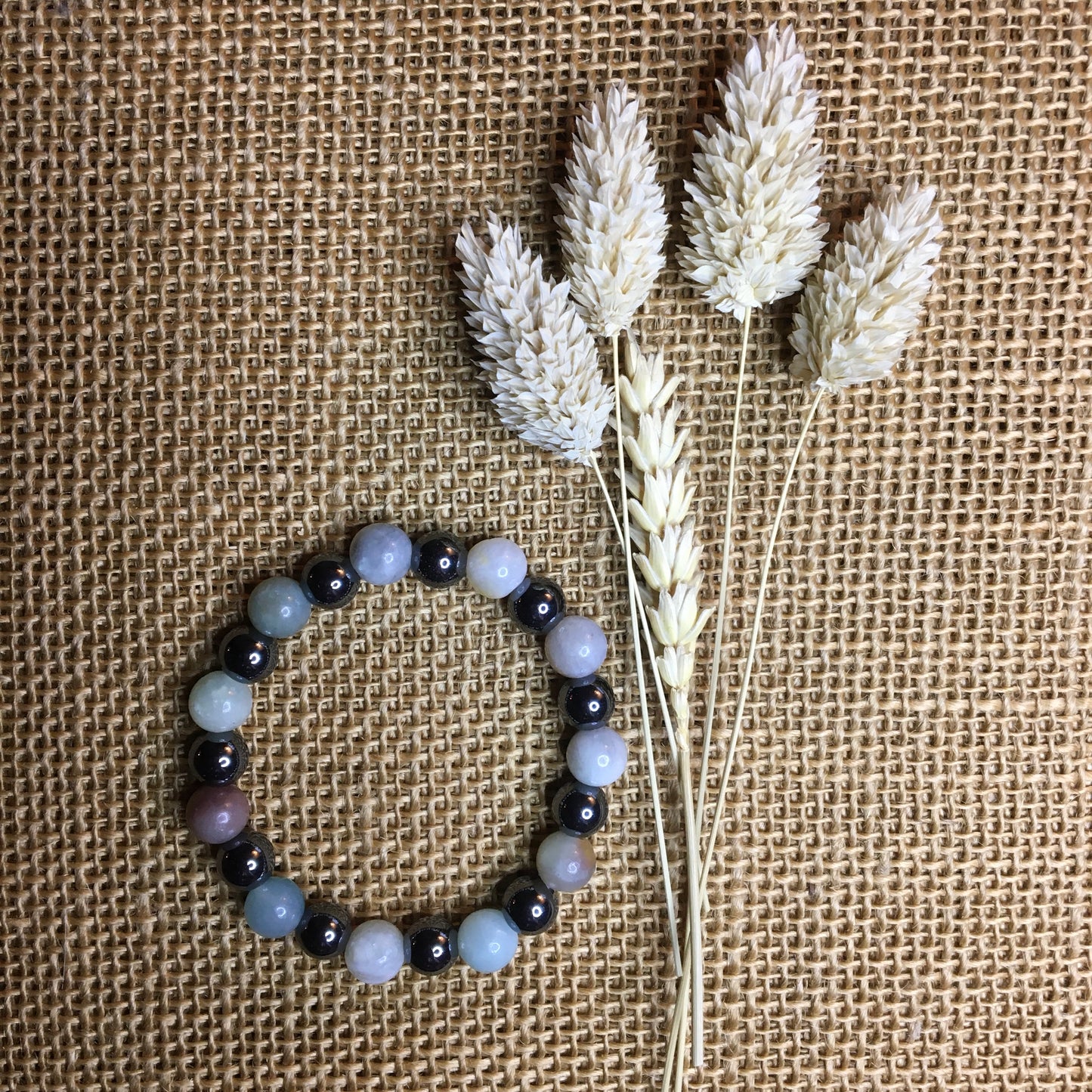 Hématite et Amazonite " Canaliser ses émotions  "