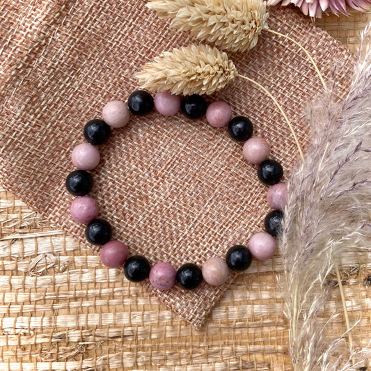 onyx et rhodonite