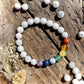 Bracelet 7 Chakras Howlite
