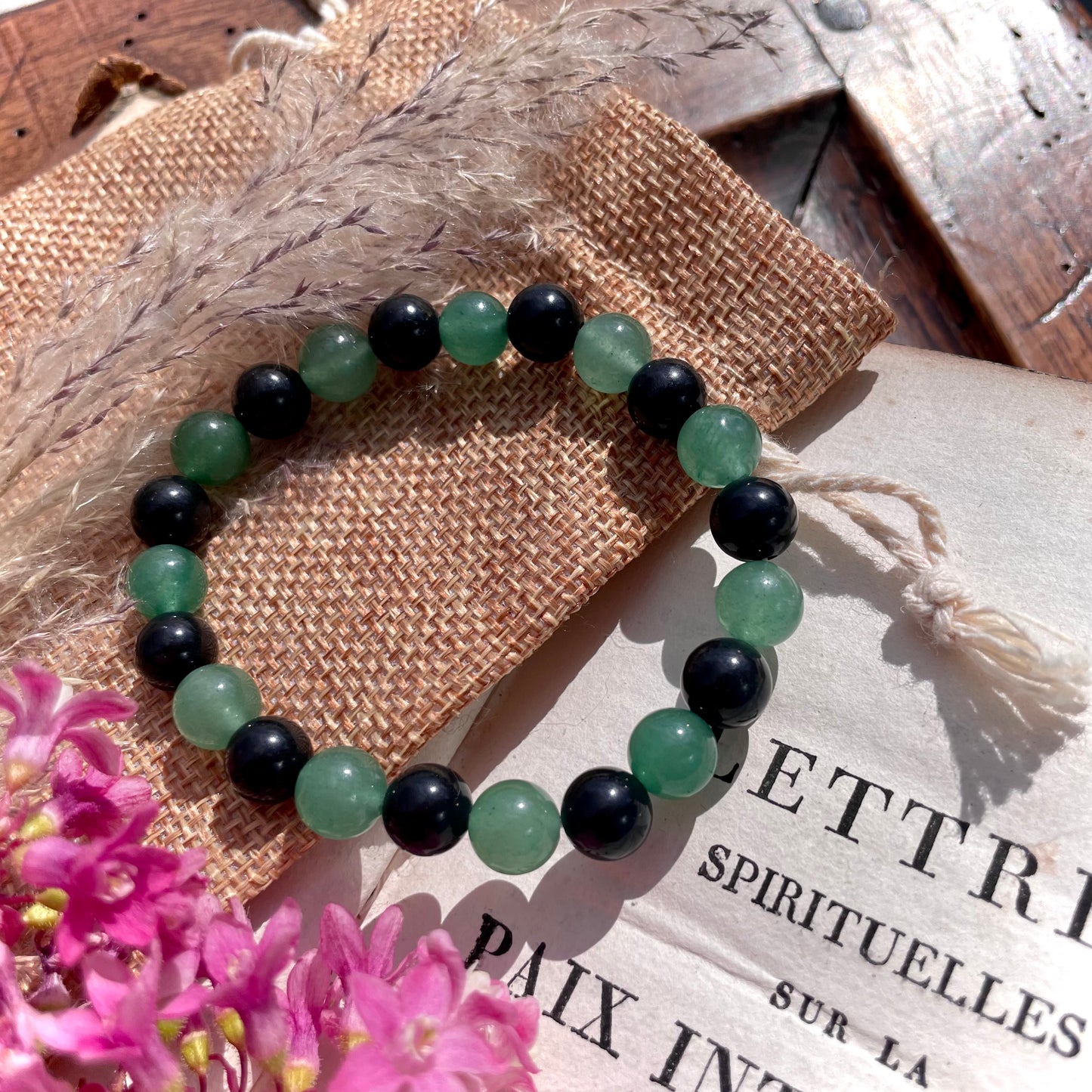 onyx et  aventurine