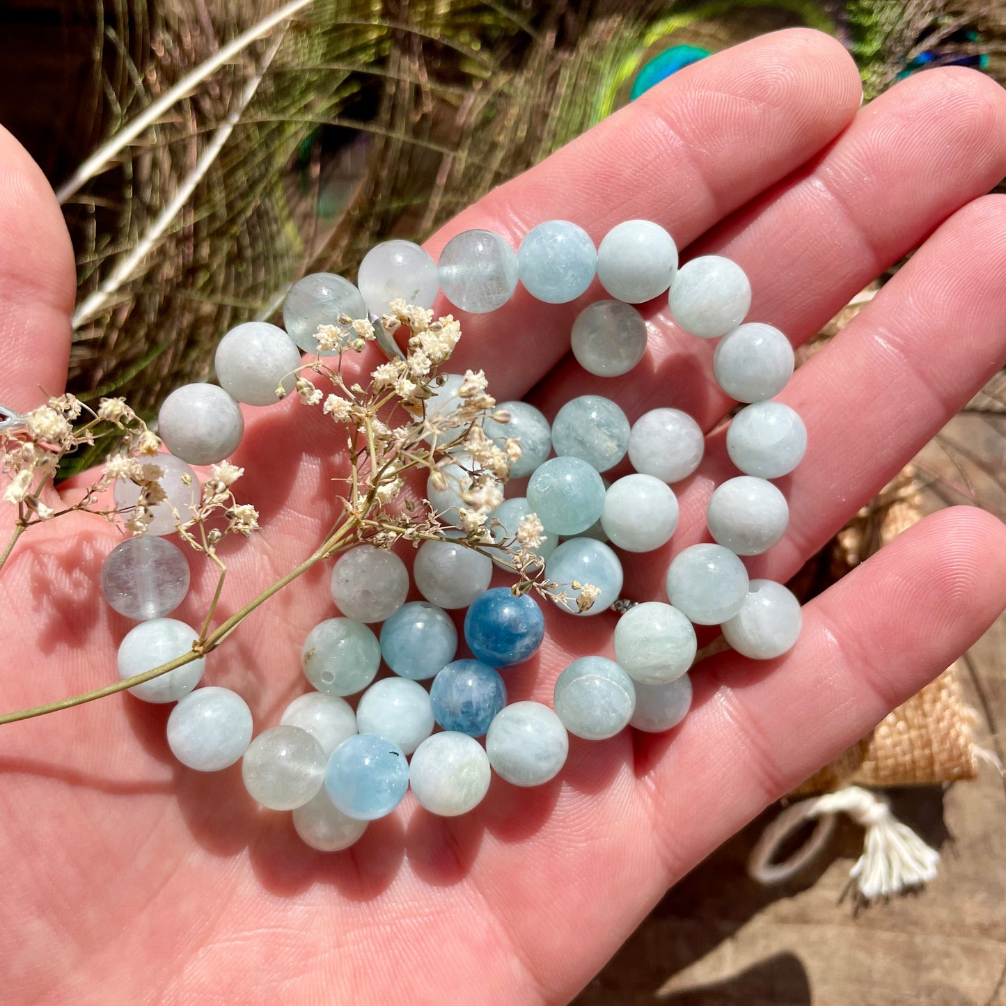Bracelet Aigue marine