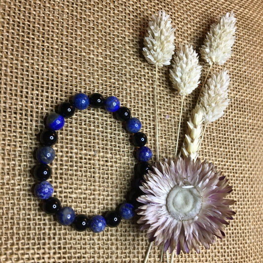 Onyx et Lapis lazuli